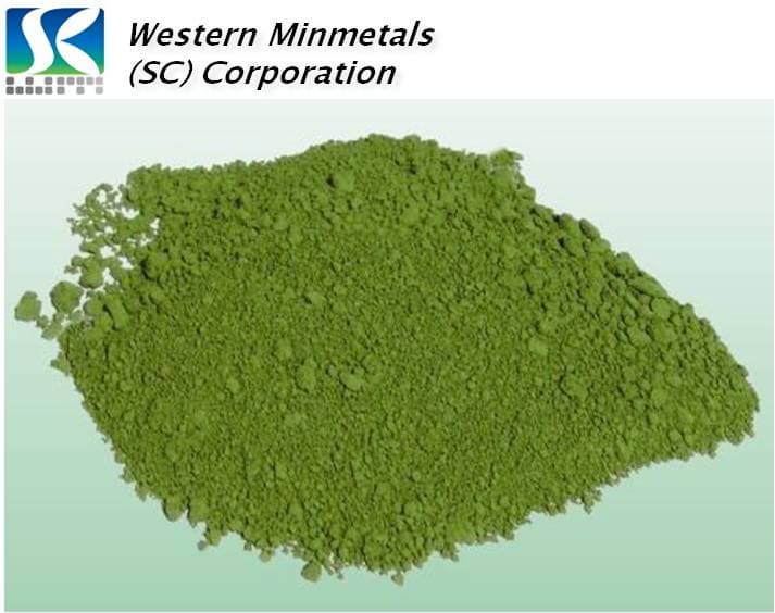 Electronic Grade Green Nickel Oxide at Western Minmetals